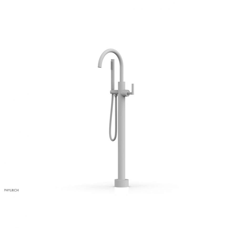 Floor Mounted Tub Filler Lever Hdl W/Handshwr-Tall