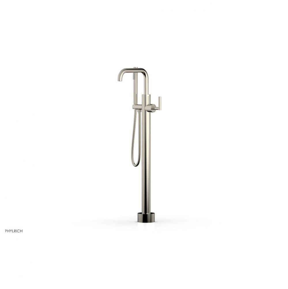 Floor Mounted Tub Filler Lever Hdl W/Handshwr-Tall