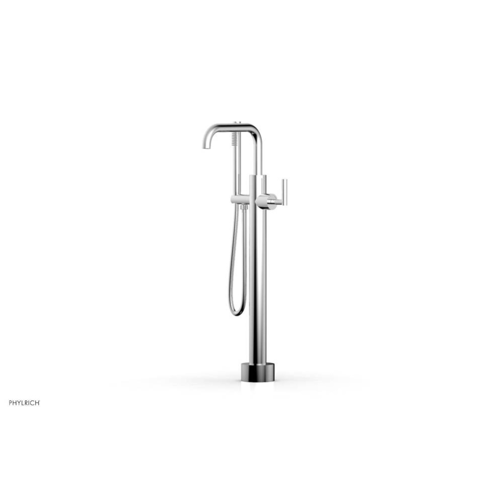 Floor Mounted Tub Filler Lever Hdl W/Handshwr-Short
