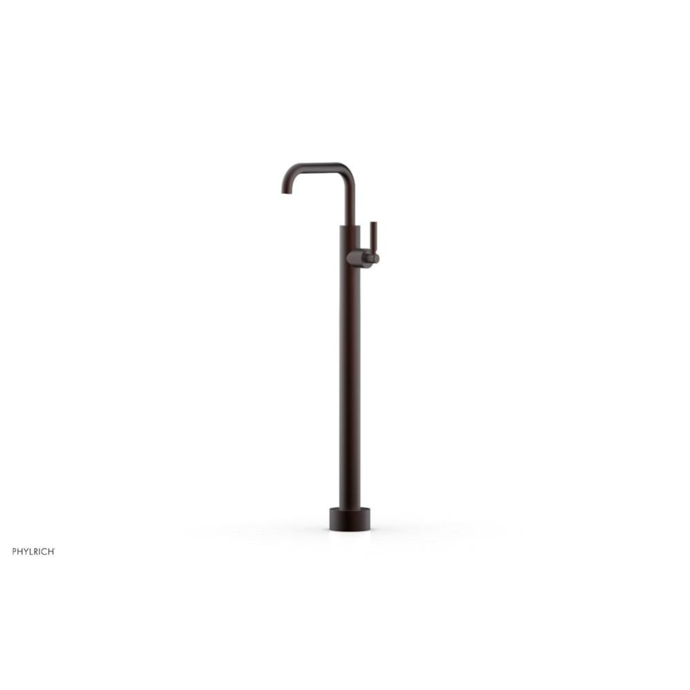 Floor Mounted Tub Filler Lever Tubular-Tall