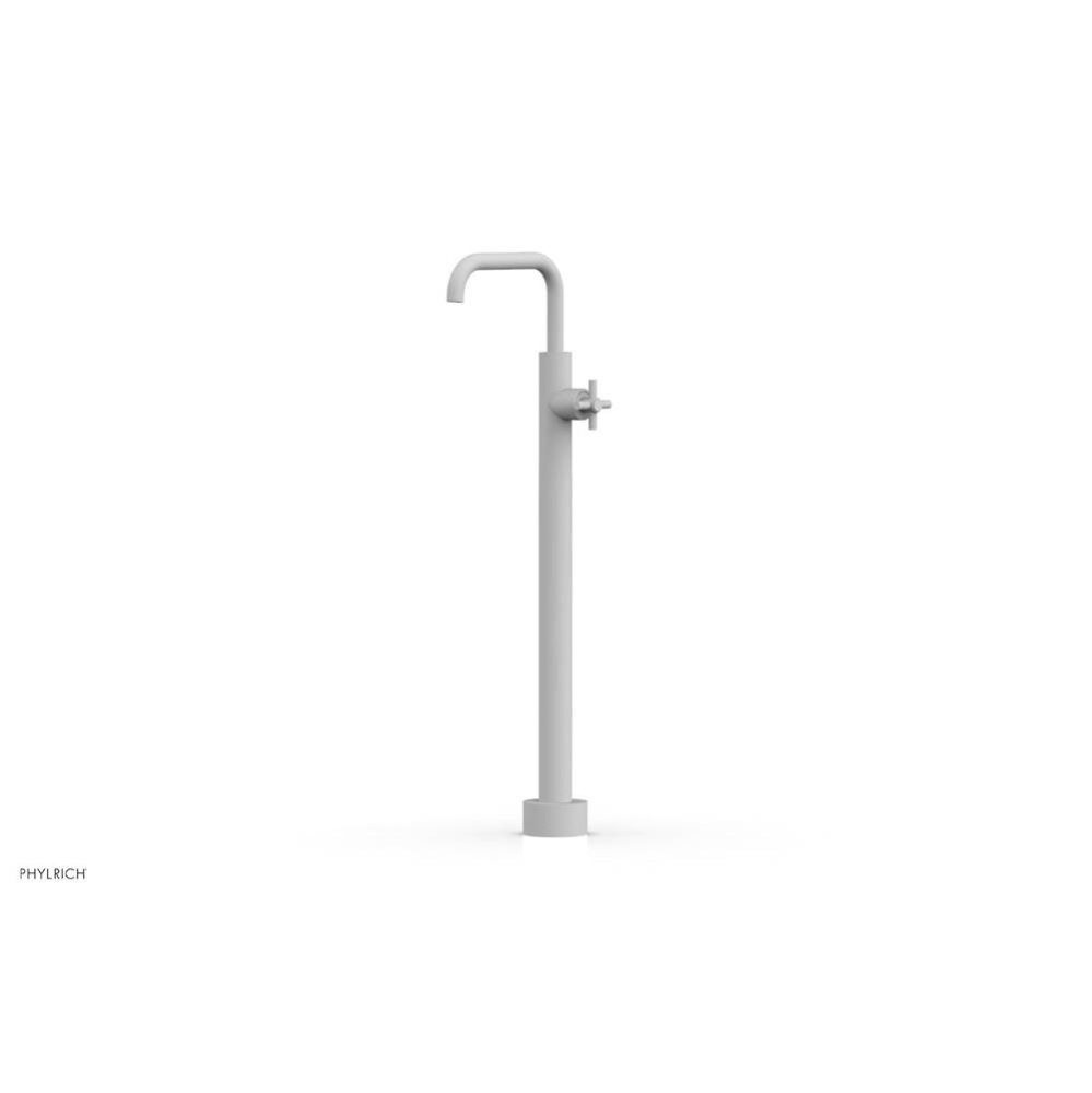 Floor Mounted Tub Filler Cross Tubular-Tall