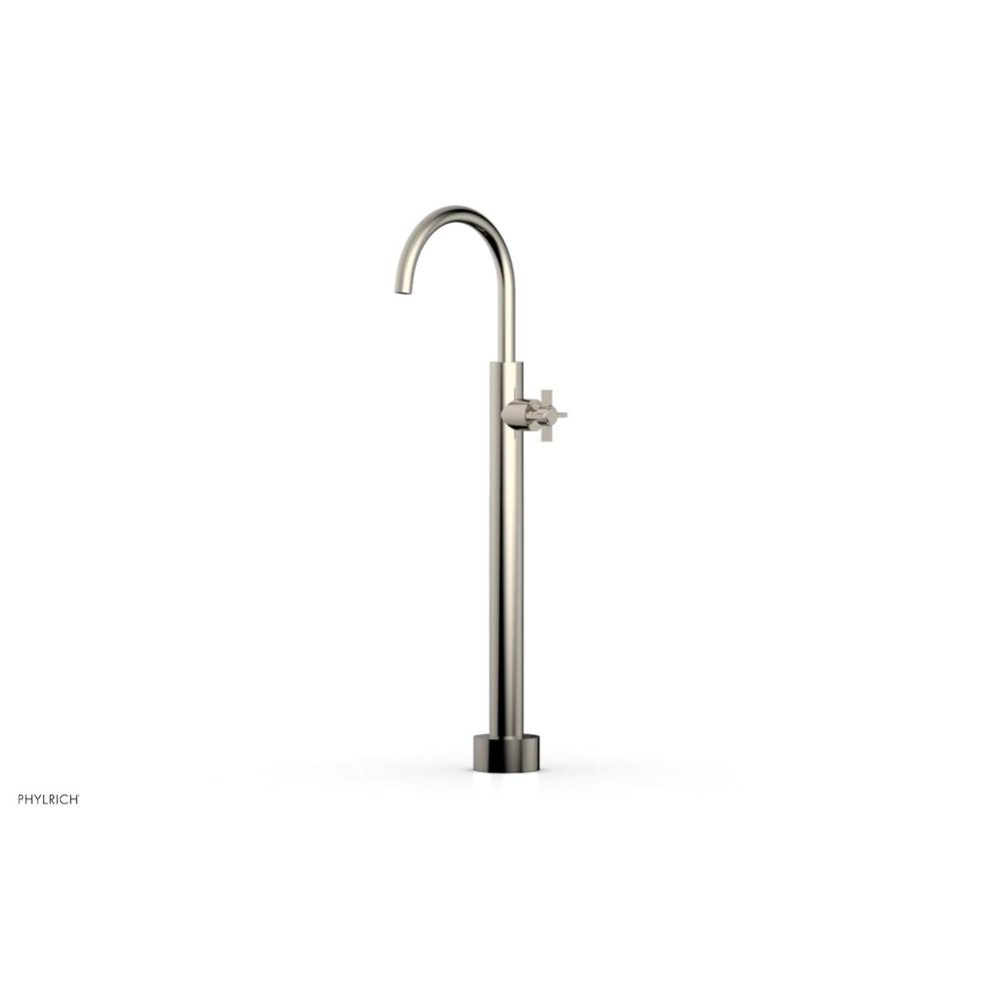 Floor Mounted Tub Filler Cross Blade-Short