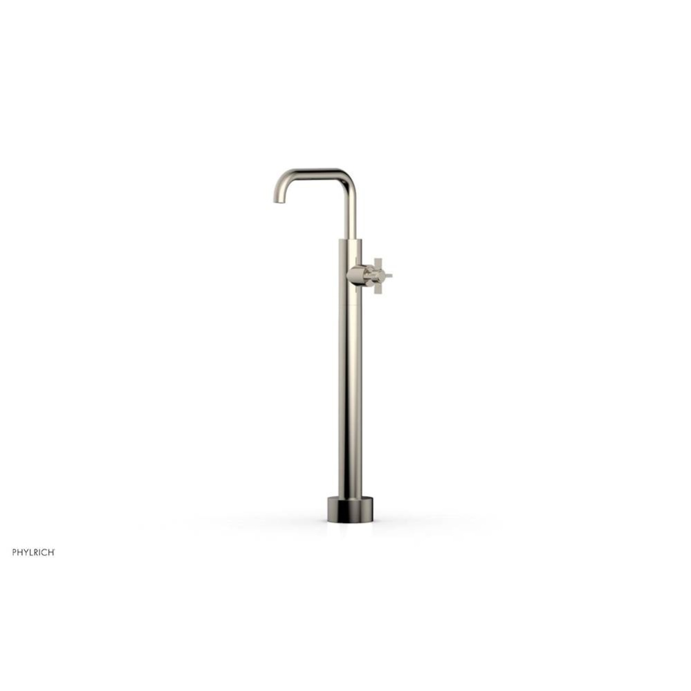 Floor Mounted Tub Filler Cross Blade-Short
