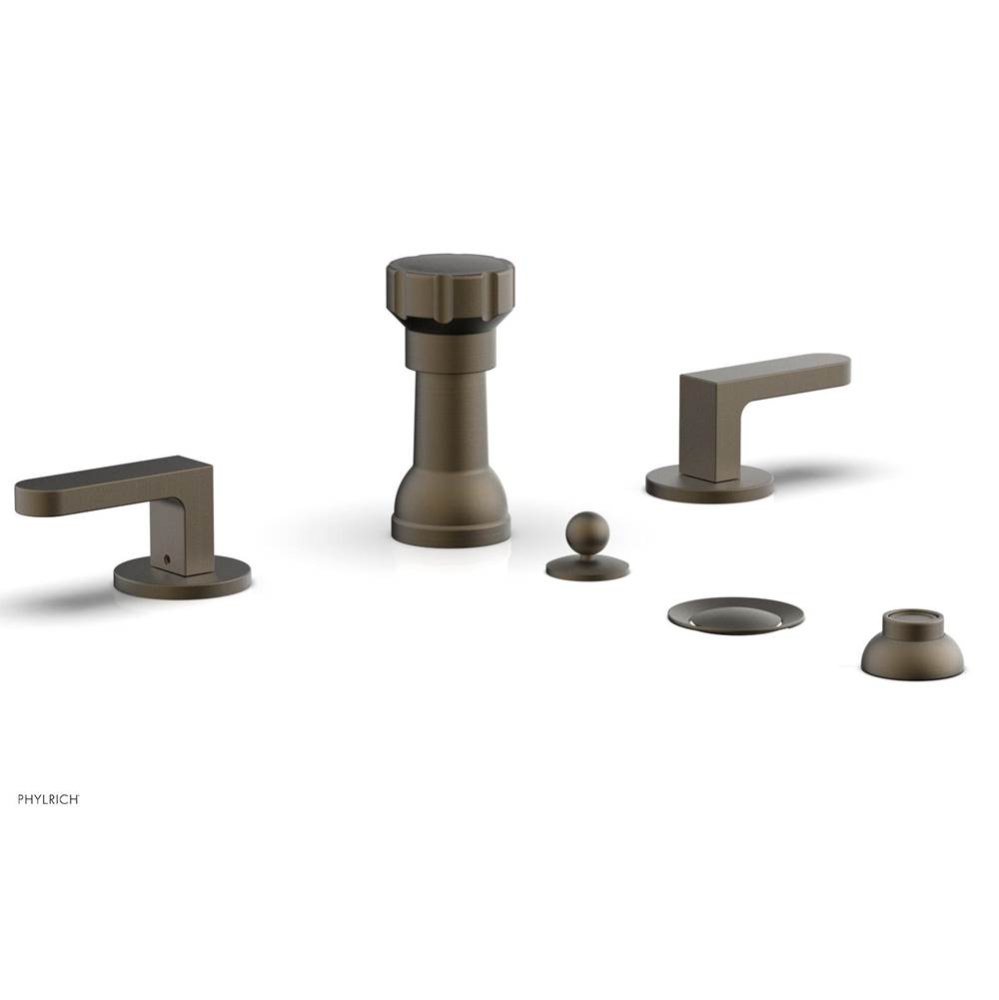 Four Hole Bidet Set Rond, Lever Handle