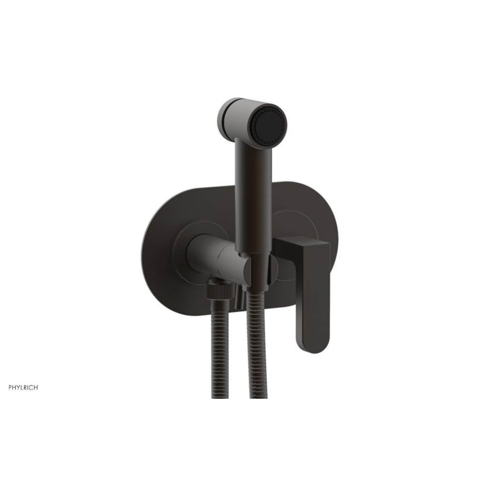 Wall Mounted Bidet Set Rond, Lever Hdl