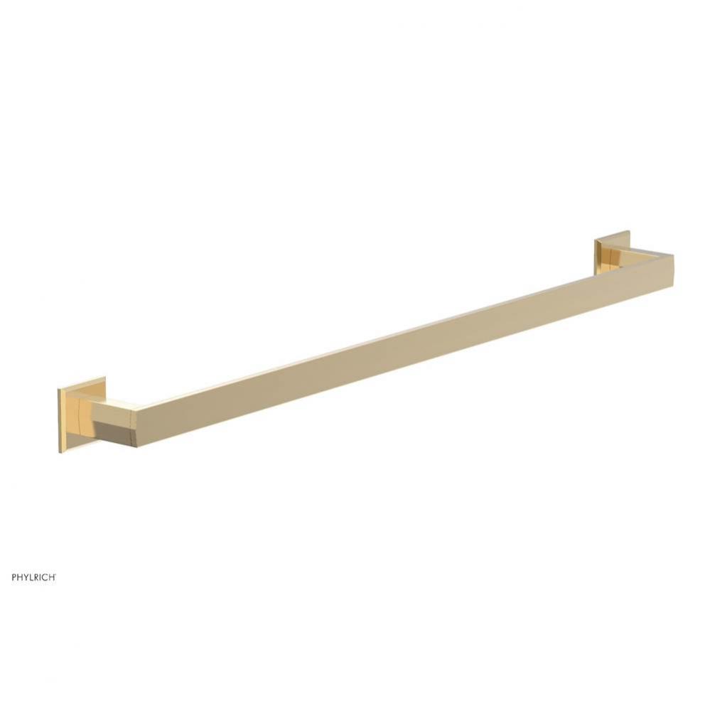 Satin Brass Diama 30'' Towel Bar