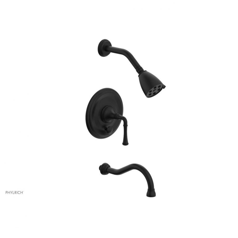 BEADED Pressure Balance Tub and Shower Set - Lever Handle 207-26