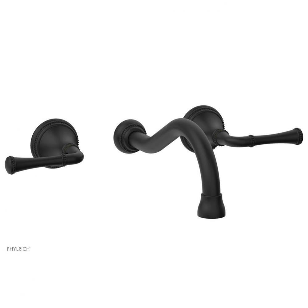 BEADED Wall Tub Set - Lever Handles 207-56