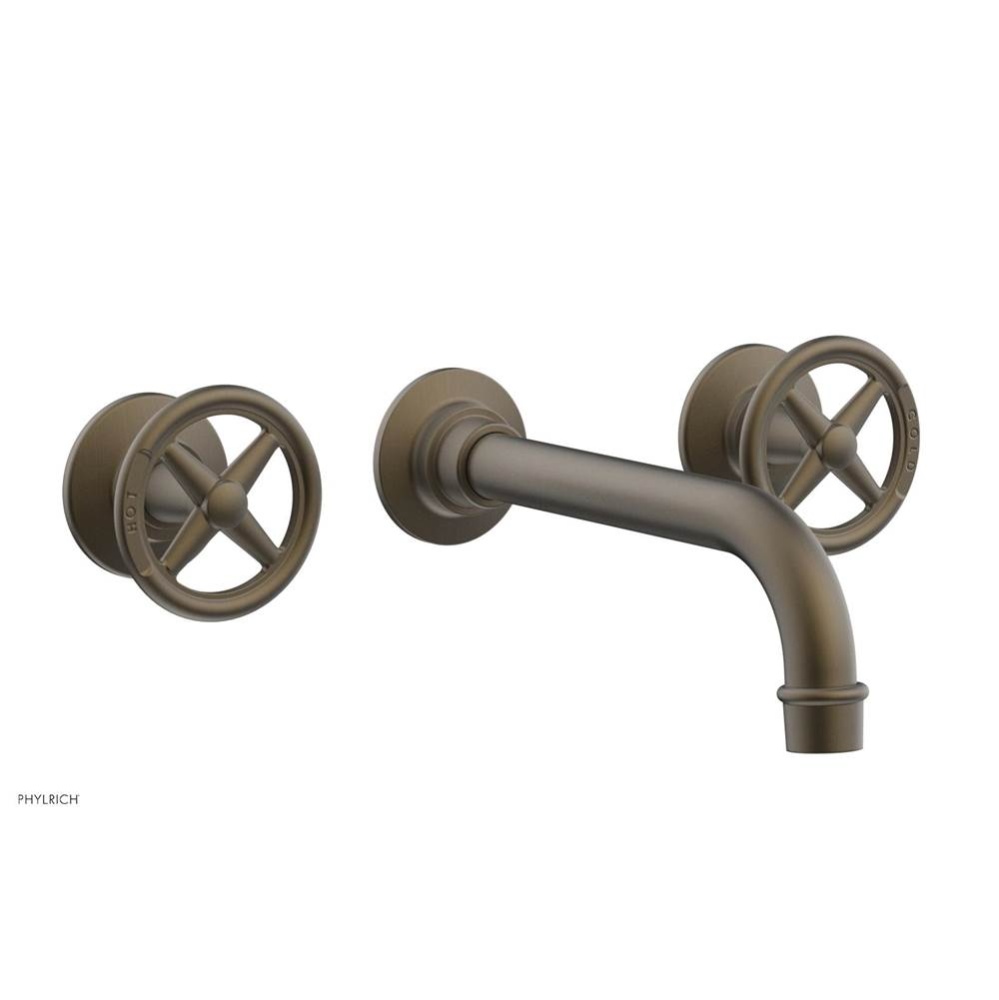 Wall Tub Set Works, Cross Handle