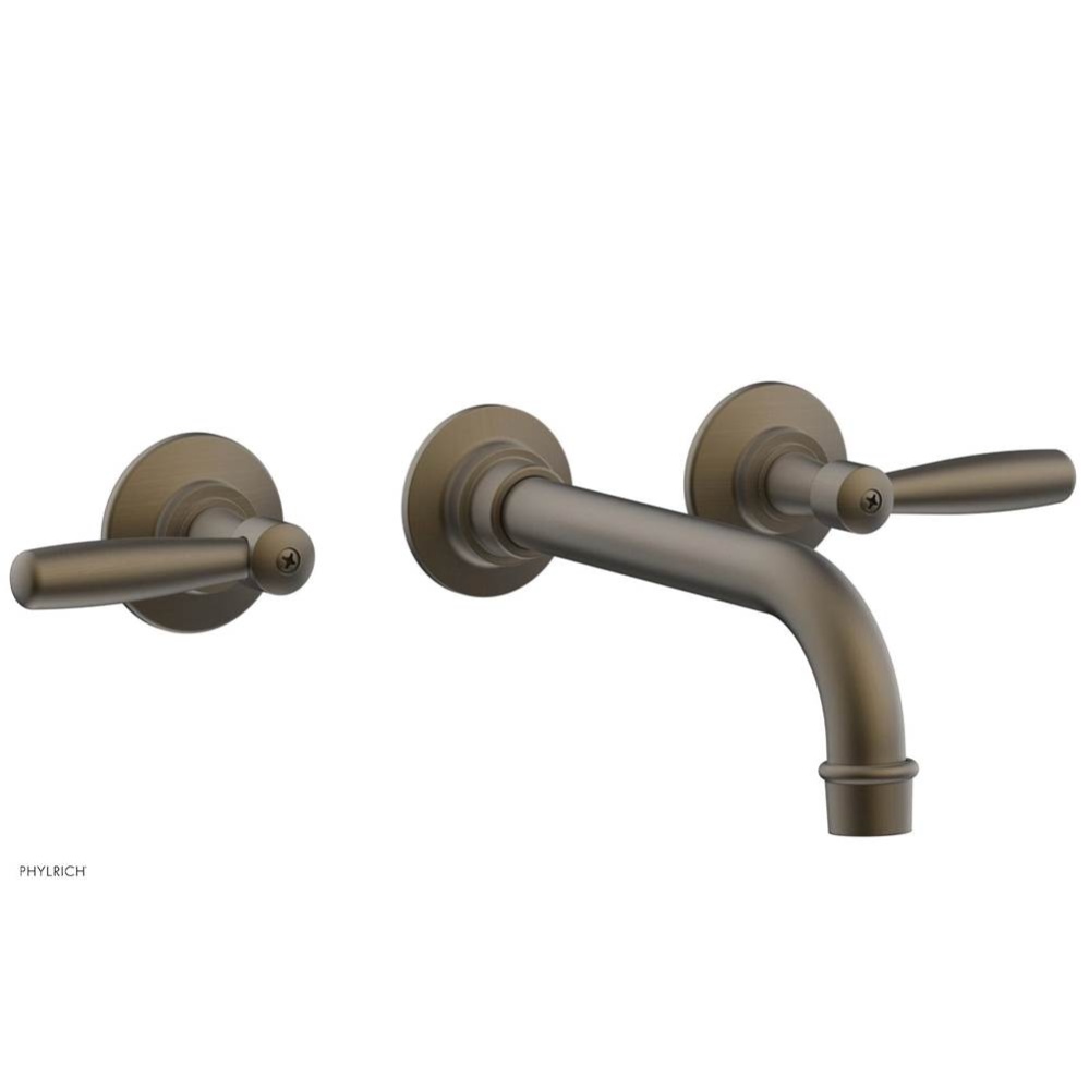 Wall Lav Faucet Works, Lever Handles