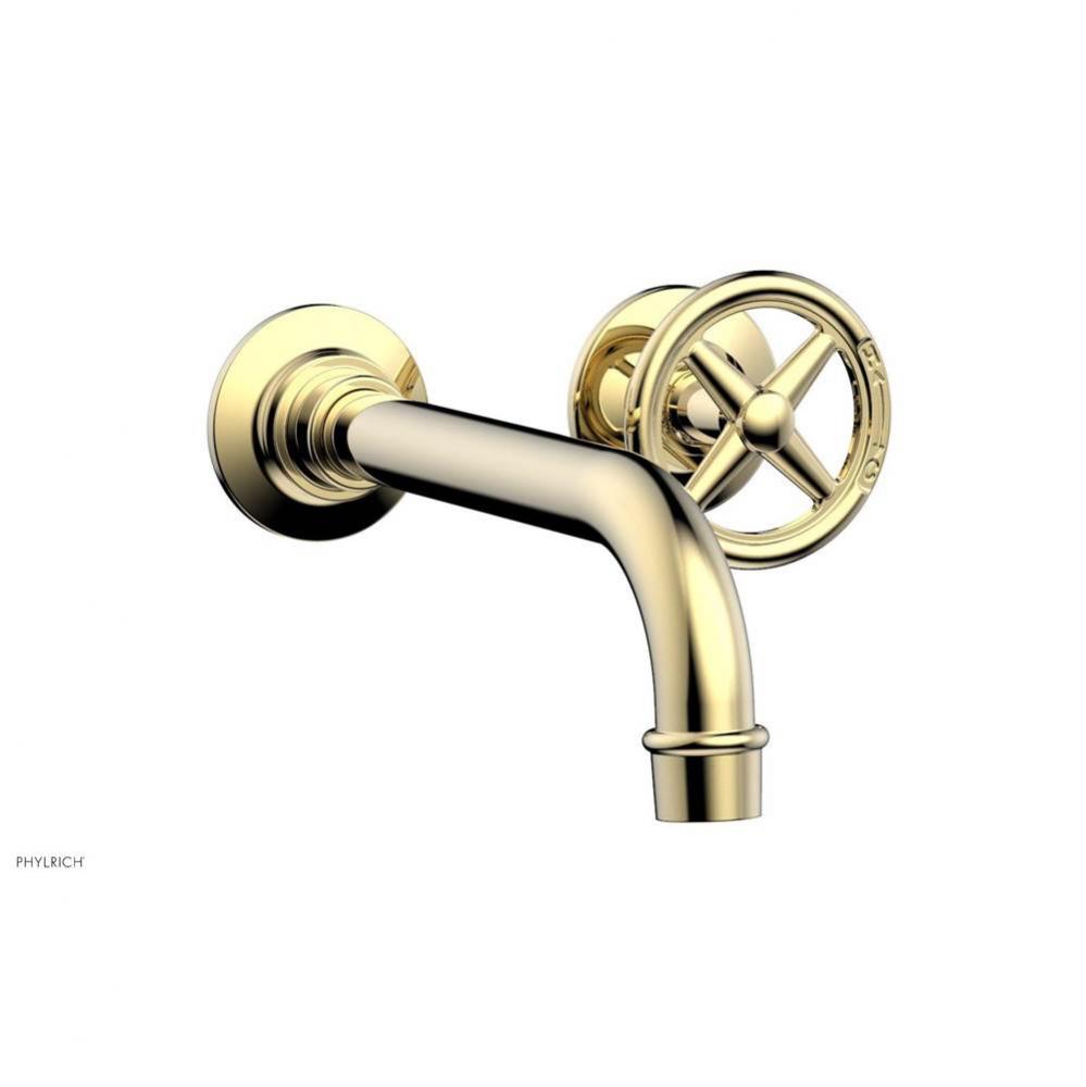 Wall Lav Single Works, Cross  Handle