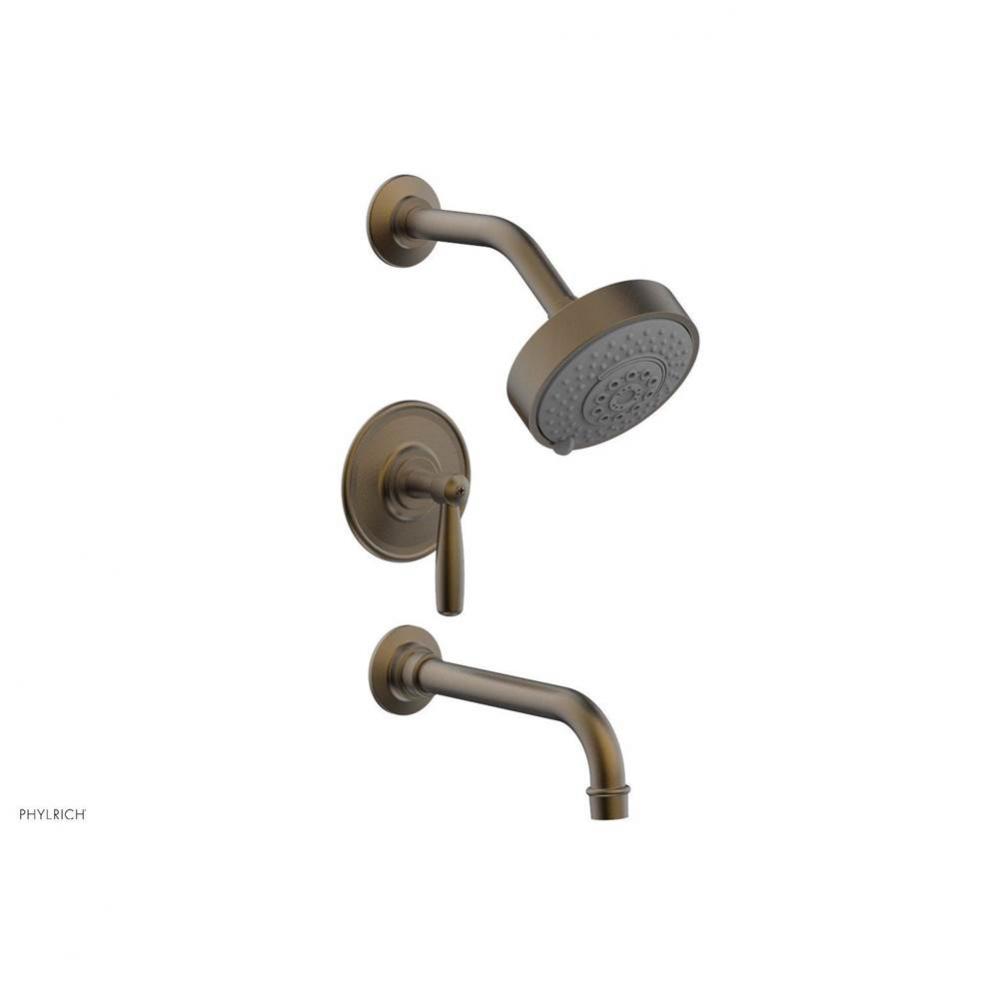 Pb Tub & Shwr Kit Works, Lever Handle