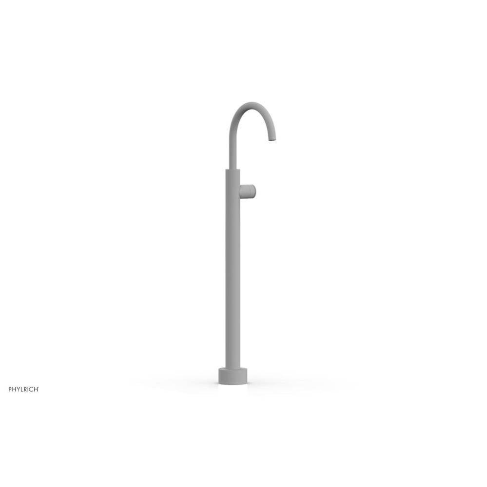 Floor Mounted Tub Filler Knurled Hdl-Tall