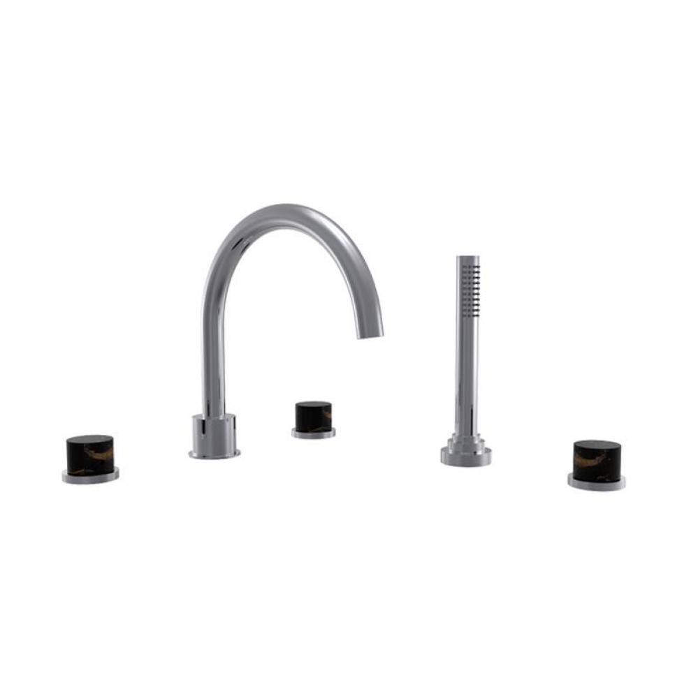 D/T Set W H/S Marbl Hdl