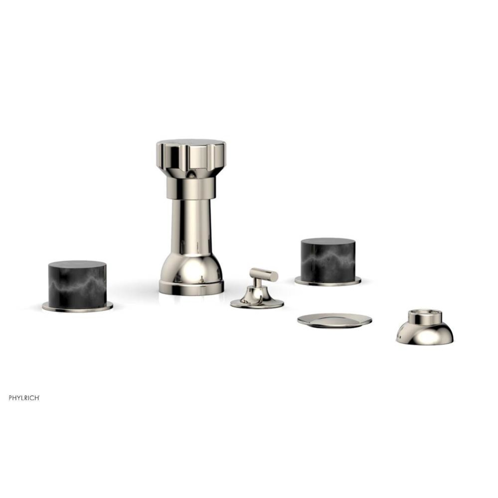 4 Hole Bidet Mrbl Hdl