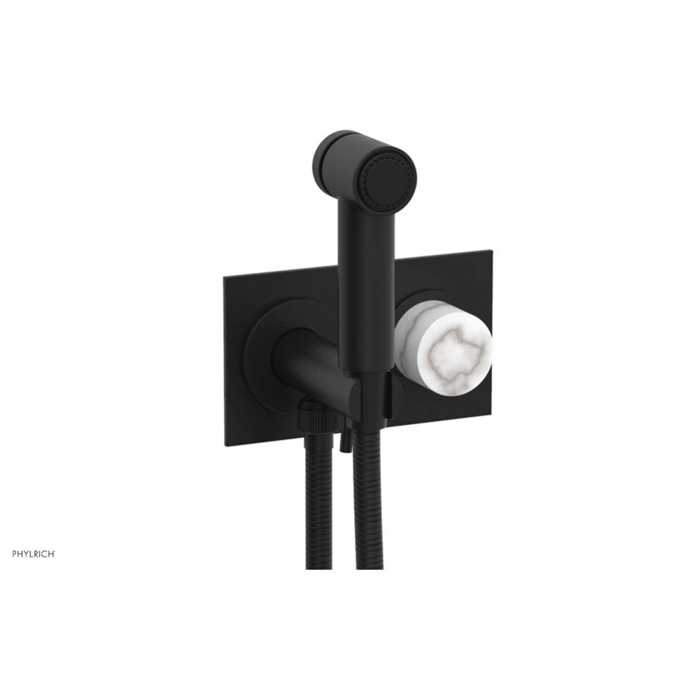 Wall Mt Bidet Marble Handle