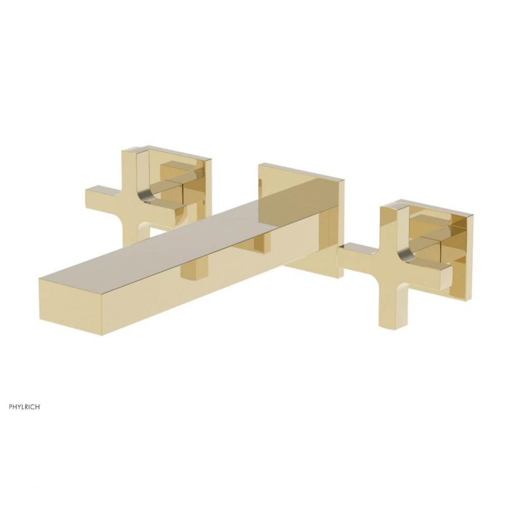 CROI - Wall Lavatory Set - Cross Handle