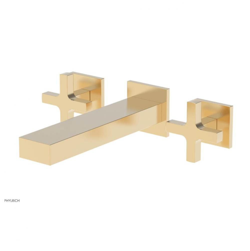 CROI - Wall Lavatory Set - Cross Handle