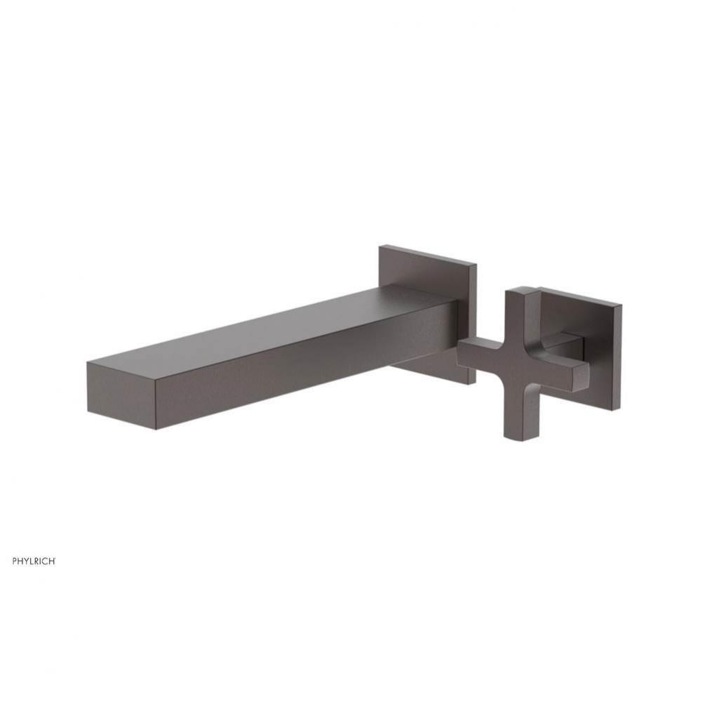 CROI - Single Cross Handle Wall Lavatory Set