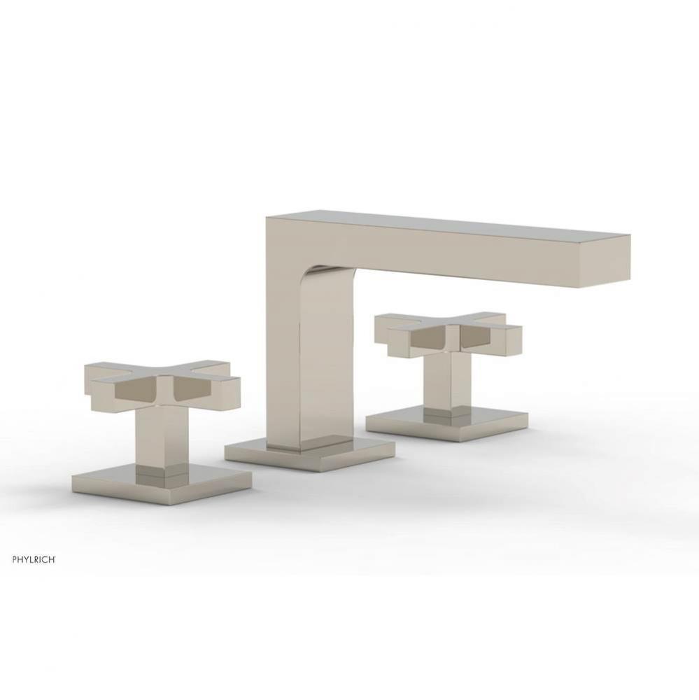 CROI - Widespread Faucet - Low Spout Cross Handles