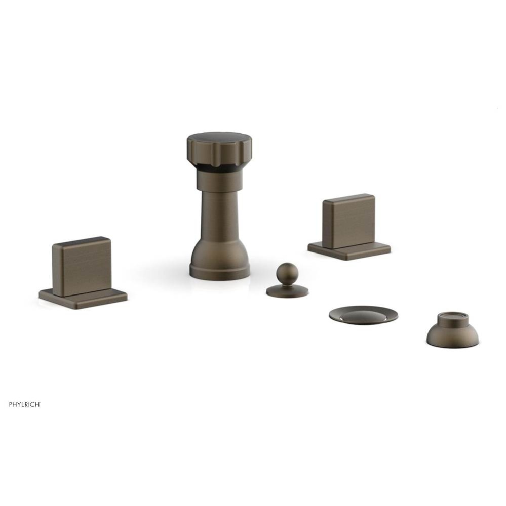 4 Hole Bidet Set, Blade Hdls, Mix Series