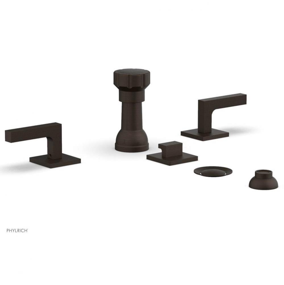 4 Hole Bidet Set, Lever