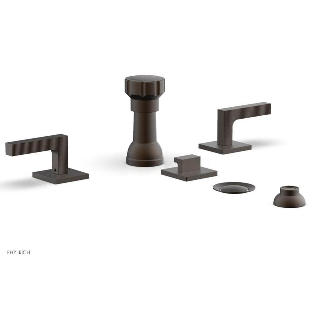 4 Hole Bidet Set, Lever