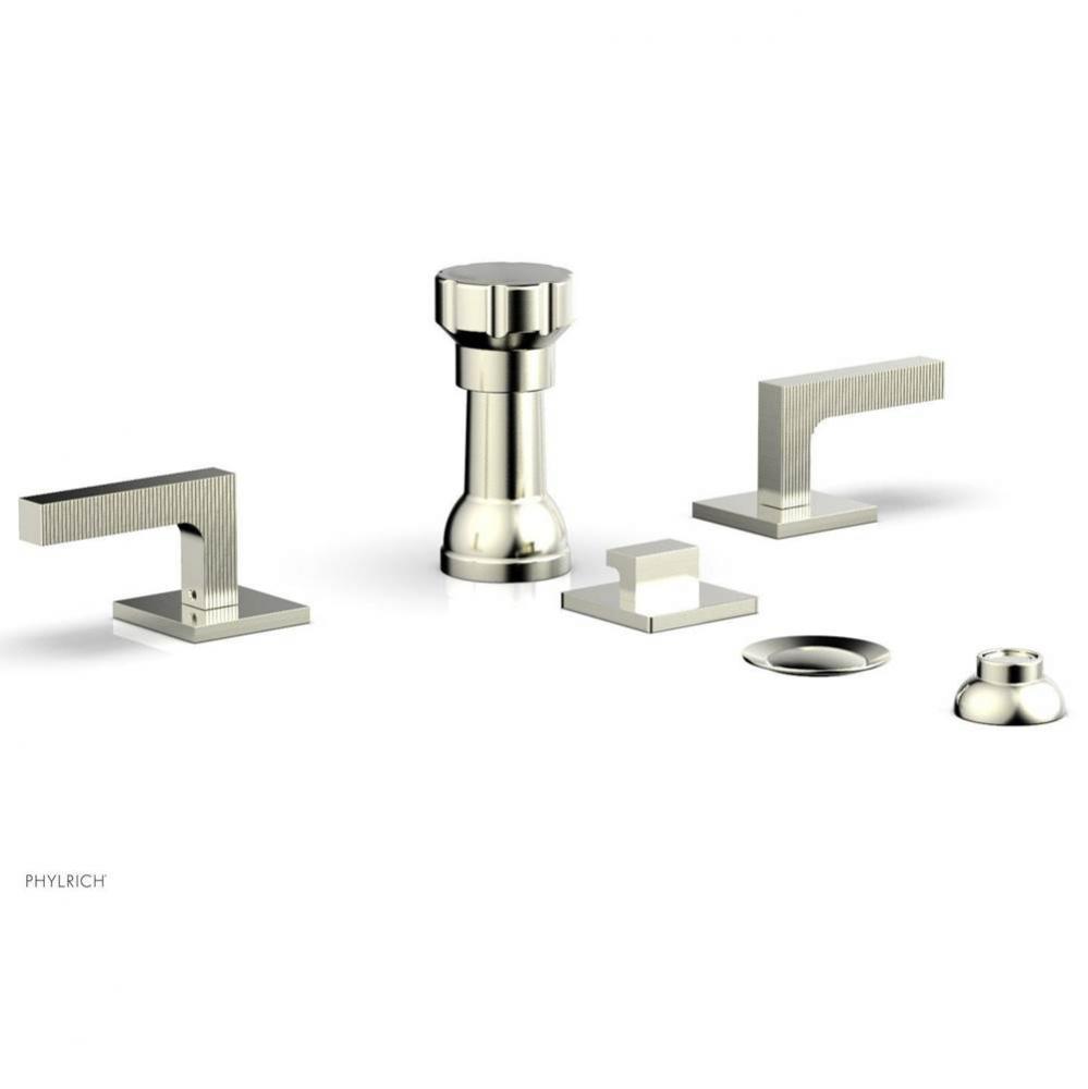 4 Hole Bidet Set, Lever