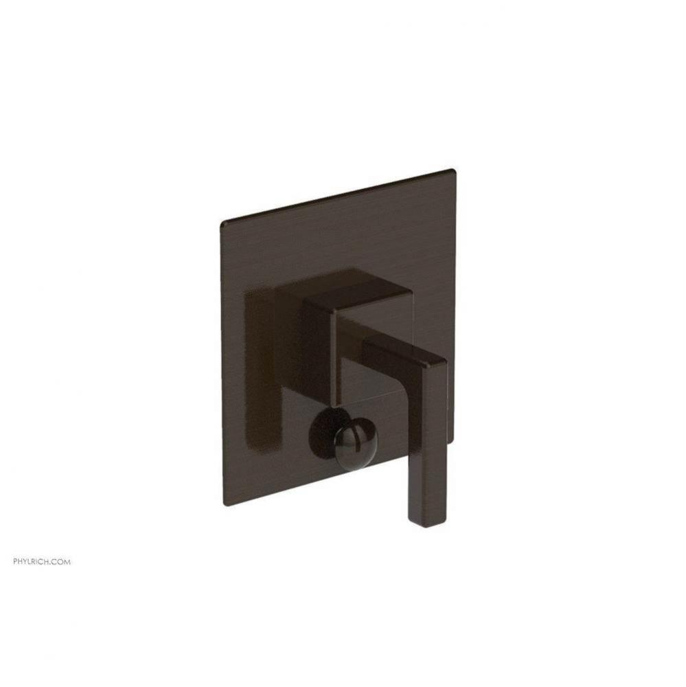 MIX Pressure Balance Shower Plate with Diverter and Handle Trim Set - Lever Handle 4-108