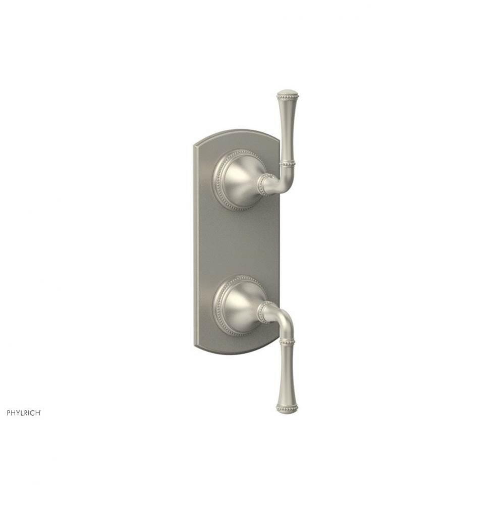 BEADED 1/2'' Mini Thermostatic Valve with Volume Control or Diverter 4-131
