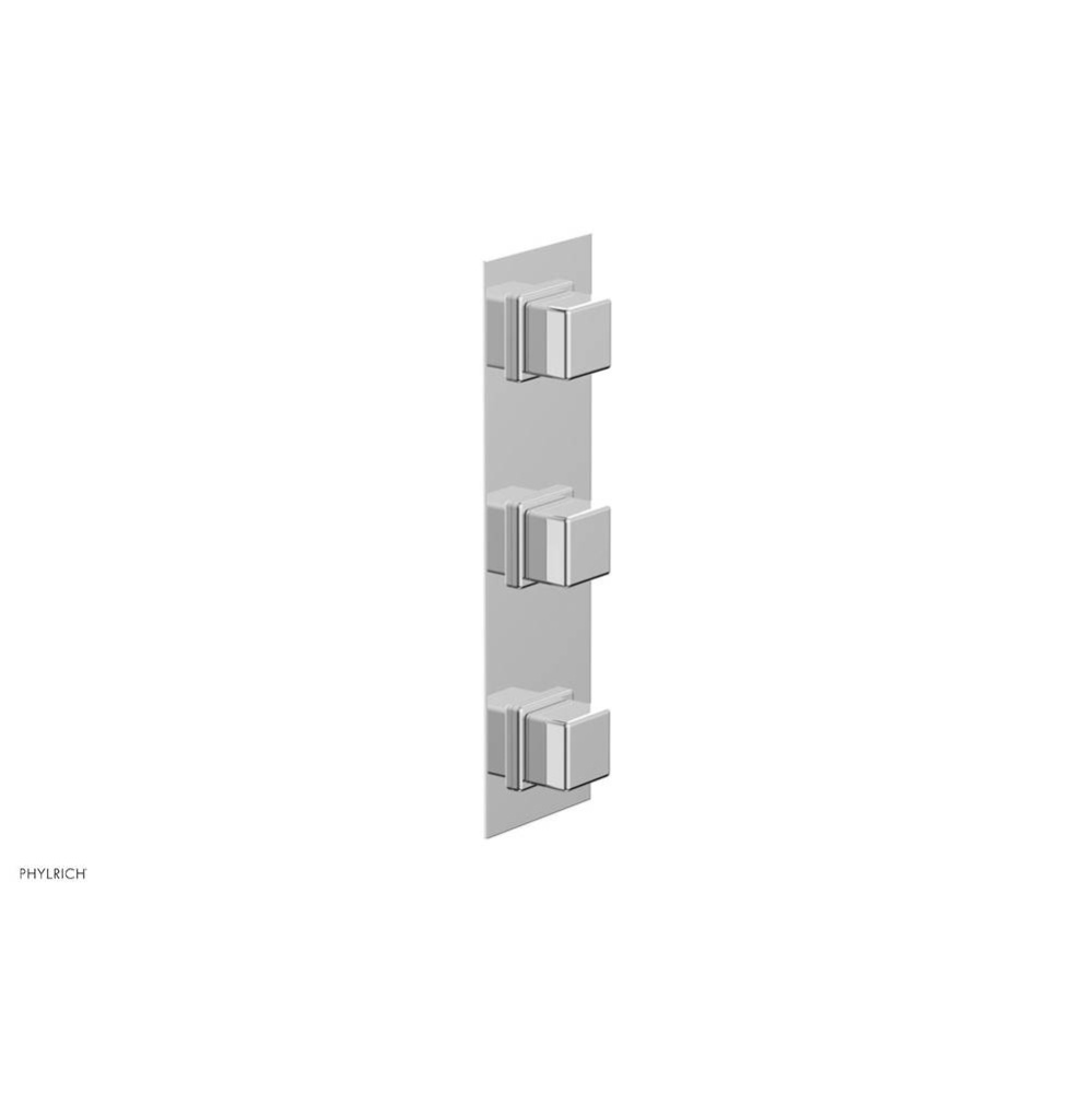 Mix T/S Vlv W Two Vol Cont Cube Handles