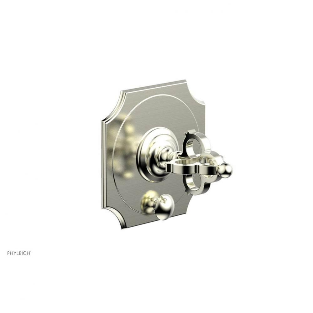 COURONNE Pressure Balance Shower Plate with Diverter and Handle Trim Set 4-473