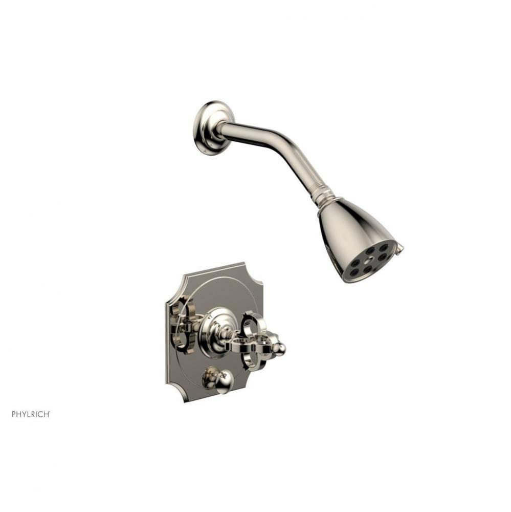 COURONNE Pressure Balance Shower and Diverter Set (Less Spout) 4-474