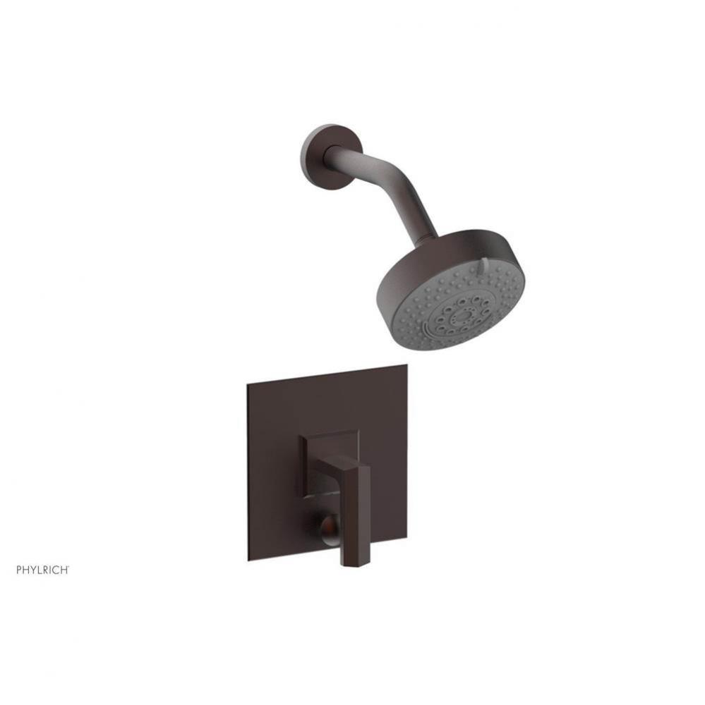 Pb  Diama  Shwr And Div Set, Lever Handle