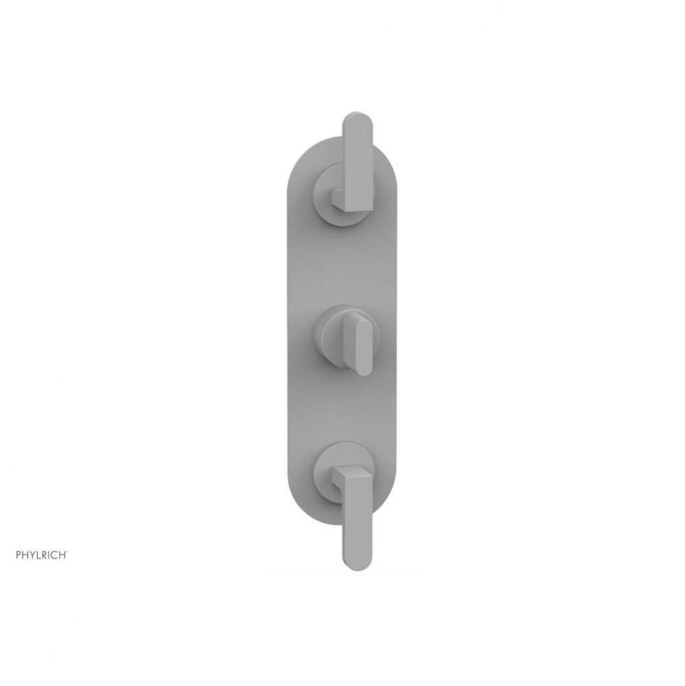 1/2'' And 3/4'' Rond Therm Shwr To, Lever Handle