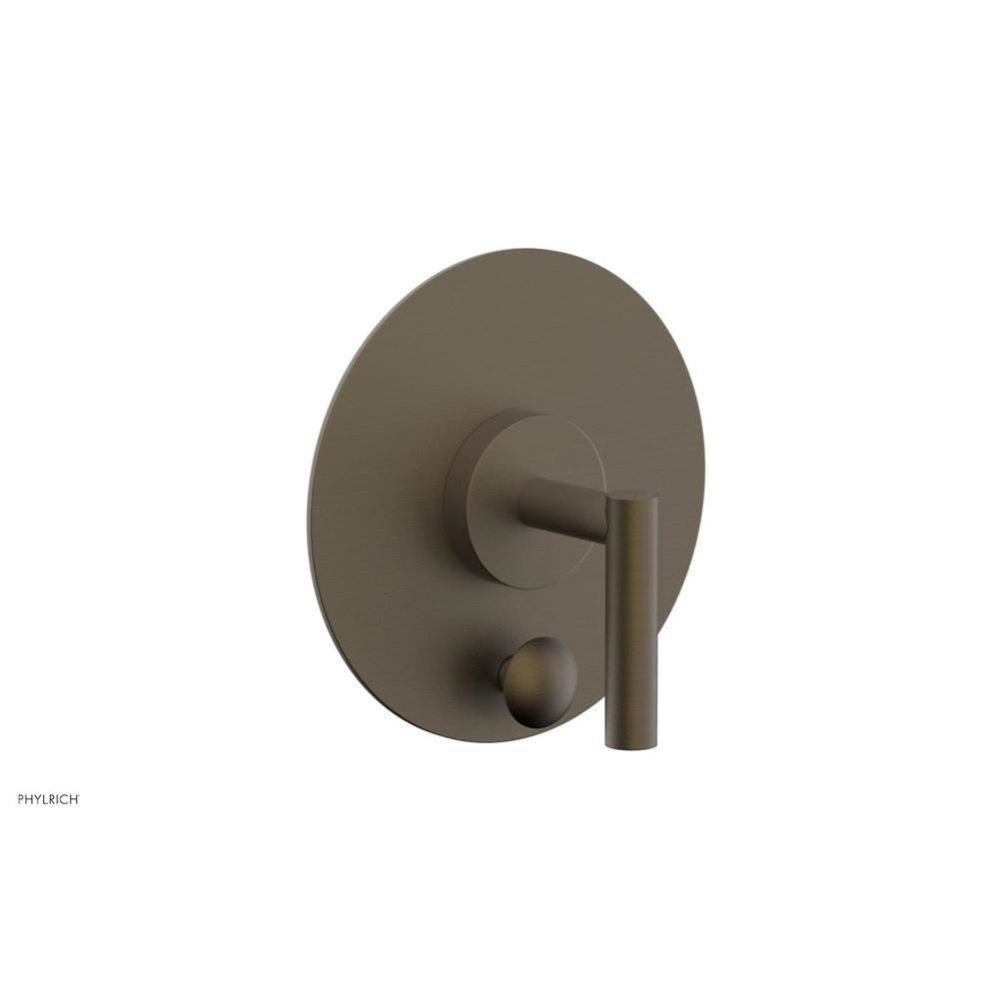 Pb Shower Plate W Div Set Lever Hdl Trim