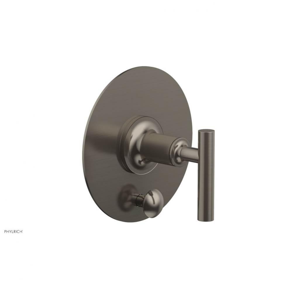 Pb Shower Plate W Div Set Lever Hdl Trim