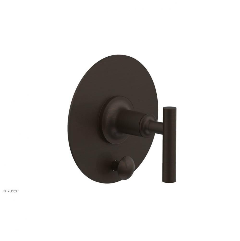 Pb Shower Plate W Div Set Lever Hdl Trim