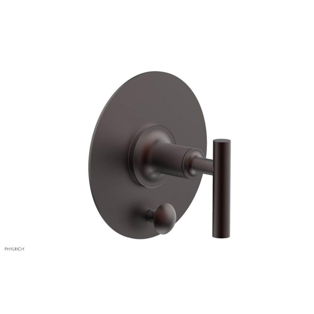 Pb Shower Plate W Div Set Lever Hdl Trim