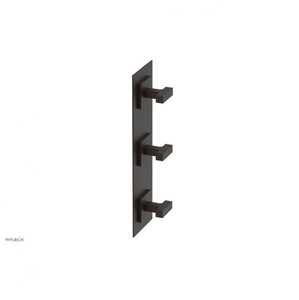 CROI - Thermostatic Valve with Two Volume Control - Lever Handles