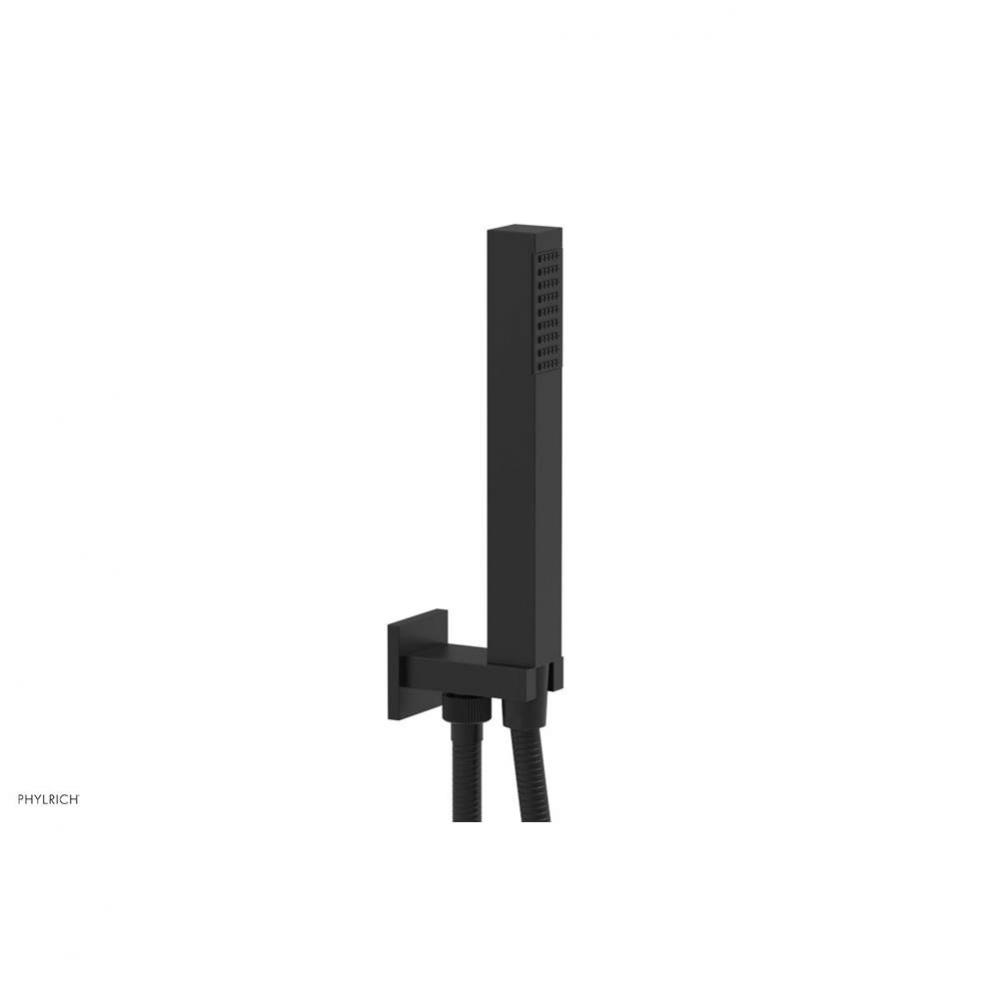 Square Hand Shower with Connector & Hose