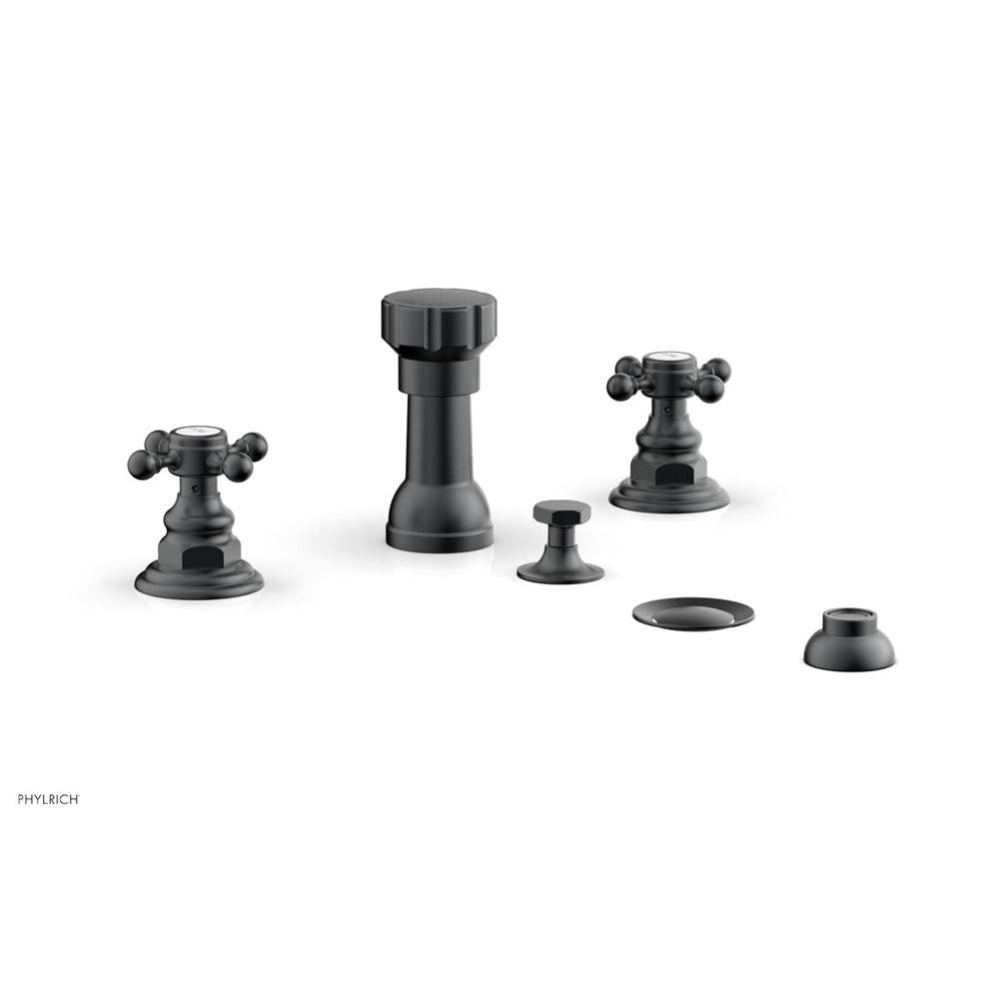 4 Hole Bidet, Cross Hdl