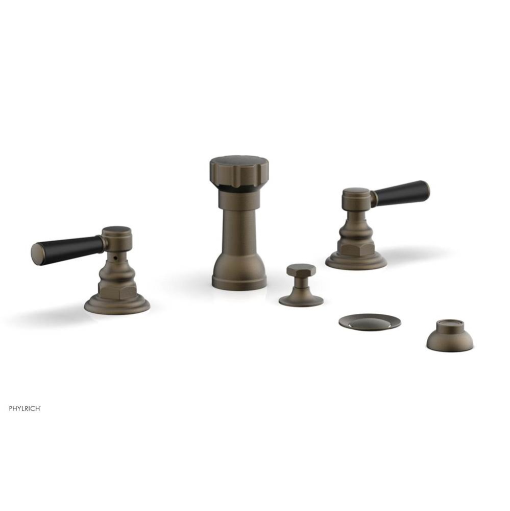 4 Hole Bidet, Cross Hdl