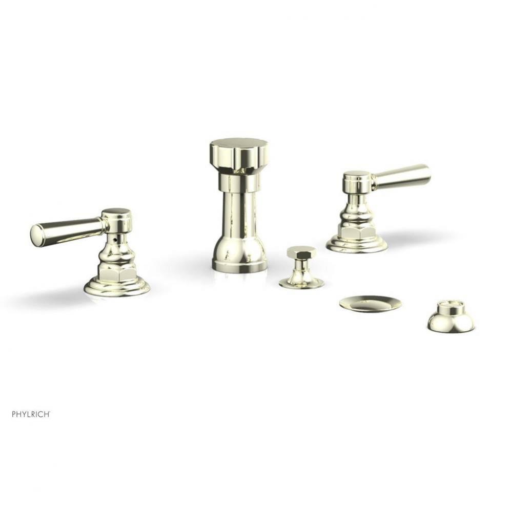 4 Hole Bidet, Cross Hdl