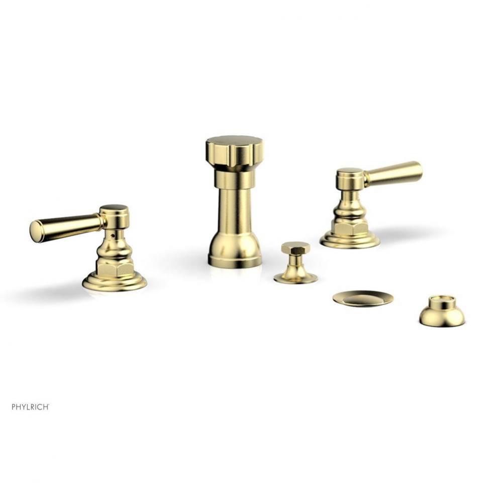 4 Hole Bidet, Cross Hdl