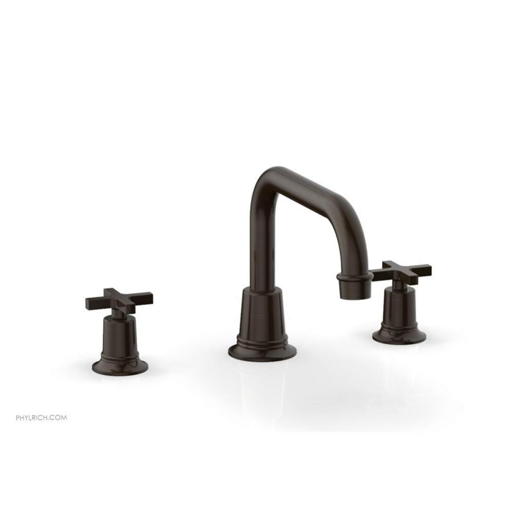 D/Tub Set To, Cross Hdl  Flat Spout