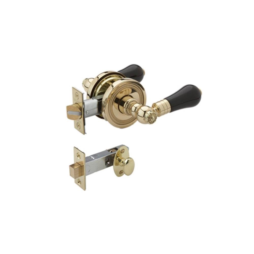 Blk Onyx Door Lev W Priv Bolt