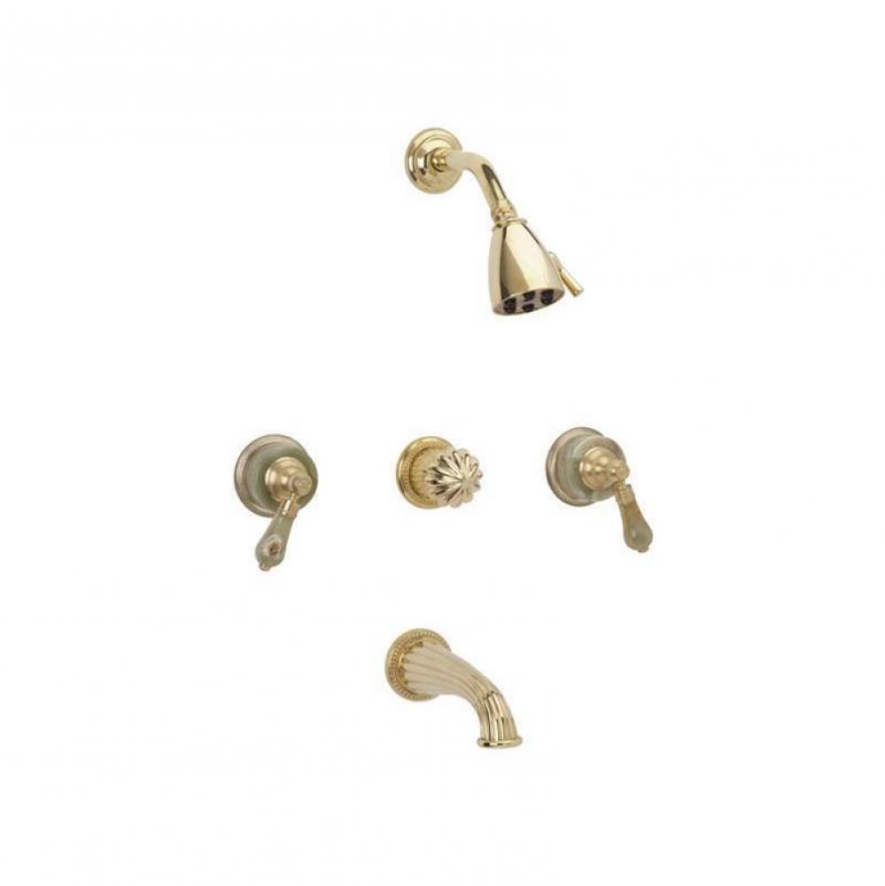 REGENT Three Handle Tub and Shower Set K2270