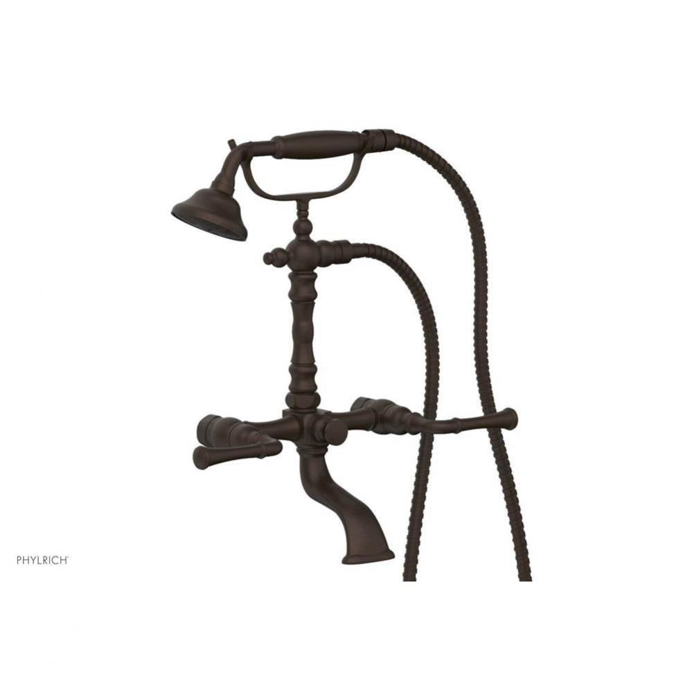 3 Ring Straight Handle On Exposed Tub &   Shower Set.