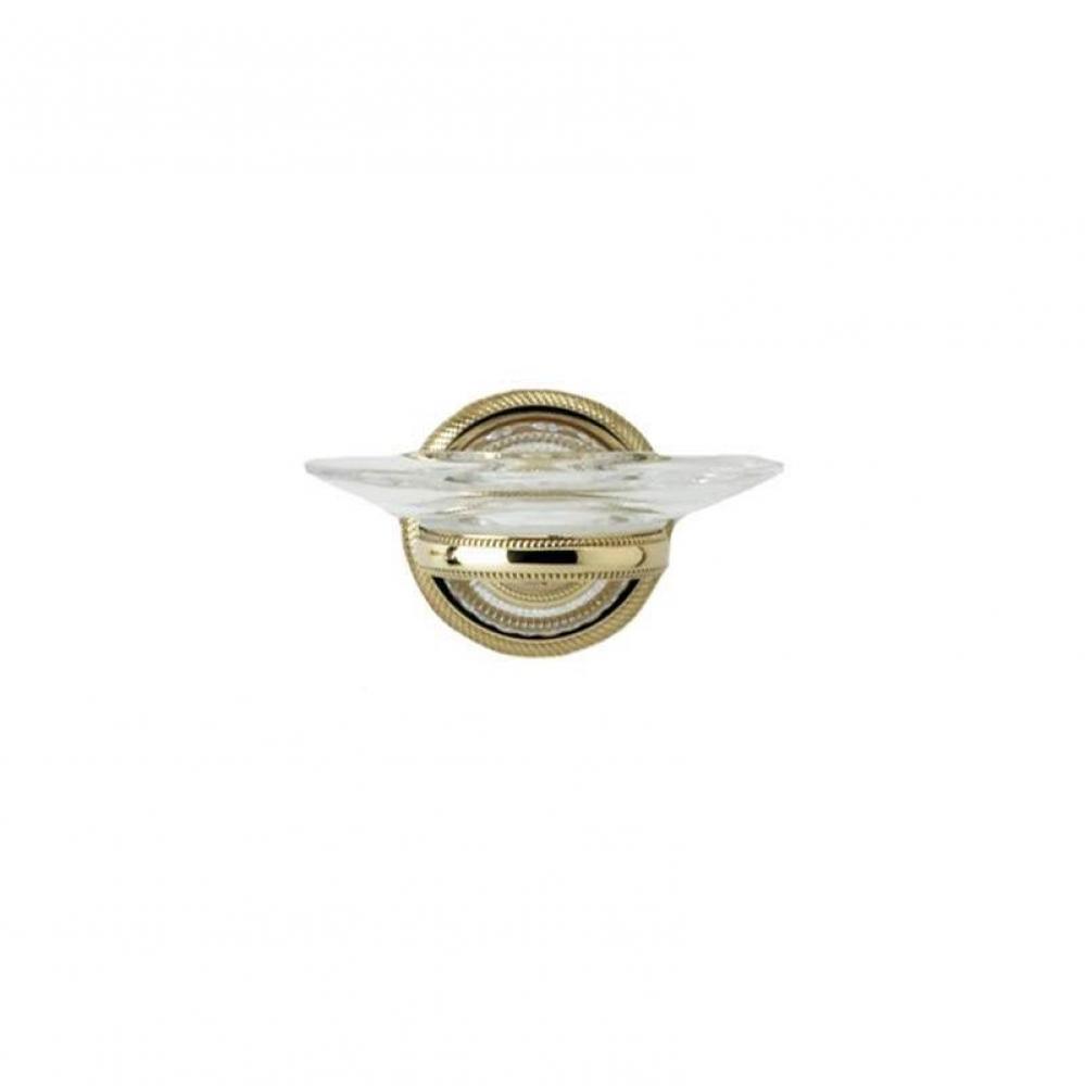 REGENT CUT CRYSTAL Wall Mounted Soap Dish KES25